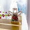 3.5" (H) Red Rose Ornament - Handcrafted in Texas - Mother's Angels® Christmas Angel Wings Figurine